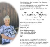 eine Anzeige