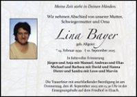 eine Anzeige